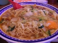 「サイカラーメン（大）（生玉子入り）」@彩華ラーメン 本店の写真