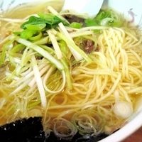 「塩ネギ大将」@支那そば 阿波家の写真