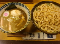 「煮番搾り（中）+味玉」@つけめん 三三㐂の写真