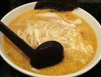 「味噌らーめん+黒たまご 【800円+150円】」@涌井発麺屋風 花畑店の写真