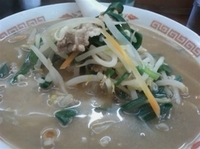 「ニラみそラーメン（味噌濃い目）580円」@こづち食堂の写真