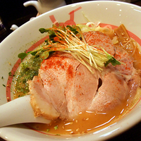 「味噌ラーメン750円（夜限定メニュー）」@くわいの写真