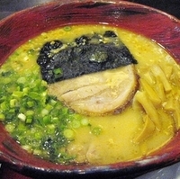 「豚骨味噌ラーメン（裏メニュー）」@烏骨鶏ラーメン 龍 鴻巣店の写真