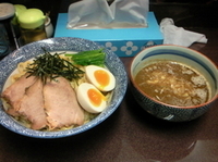 「特製つけめん 880円（ランチサービス継続につき大盛無料）」@麺屋 かぐら 柏店の写真