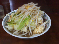 「小ラーメン（650円）」@ラーメン二郎 めじろ台法政大学前店の写真