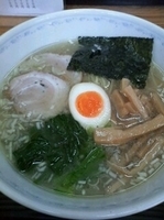 「しおらーめん 餃子」@横浜とんとんの写真