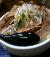 「味噌ラーメン750円+チャーシュー3枚300円+味玉100円」@味噌麺処 花道庵の写真