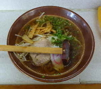 「正油ラーメン（600円）」@一軒屋の写真