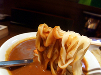 「カレーつけ麺（ライス付き）」@らーめん 味香美の写真