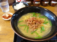 「塩台湾+白飯+キムチ」@拉ノ刻の写真