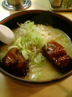 「寅ちゃんラーメン角煮2個」@ラーメンハウス 寅ちゃんの写真