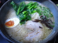 「地元野菜塩ラーメン（大盛り）（800円+クーポン0円）」@豚力屋の写真