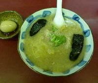 「ラーメン+味玉（700+100円）」@がんこや かるがんラーメン 千代田本店の写真