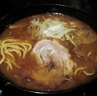 「中華そば（とんこつ風味） 大盛り」@もちもちの木 白岡2号店の写真