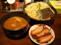 「2号つけ麺中盛（300㌘）+チャーシュー（￥750+200）」」@麺屋 宝袋の写真