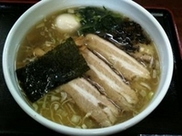 「チャーシュー中華そば塩細麺」@喜奴屋の写真