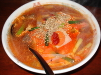 「カルビらーめん(中辛 ¥880)」@ラーメン貴族の写真