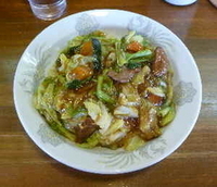 「スタミナ冷やし（700円）」@スタミナラーメン がむしゃの写真