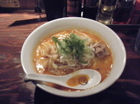 「海老茶色のみそ辛旨」@らーめん一会の写真