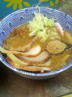 「あつもり+海老玉+豚のせ」@六厘舎 本店の写真