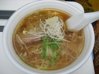 「醤油ラーメン500円（さくら祭りin芳賀イベント出店）」@麺屋一里の写真