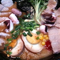 「豚蛸足（ぶたたこ）ラーメン（￥700）」@肥後っ子 大石家の写真