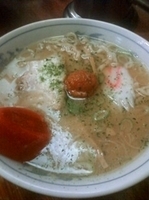 「ミニからみそラーメン」@龍上海 新横浜ラーメン博物館店の写真
