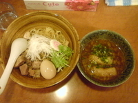 「限定麺 魚介 とろ味 熱盛りそば」@鳥そば 真屋の写真