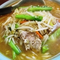 「肉味噌ラーメン 690円」@東華園の写真