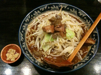 「男麺」@濱塩らぁめん 白虎の写真