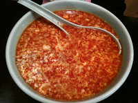 「タンタンメン（中辛）」@元祖ニュータンタンメン本舗 東神奈川店の写真