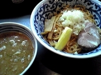 「【期間限定】ピリ辛つけ麺（850円）」@九段 斑鳩の写真