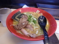 「真空チャーシュー味噌カレー麺」@麺屋 ジョニー ベルロード店の写真