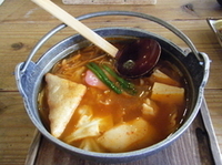 「辛みそめんちゃんこ（中辛）」@めんちゃんこ亭 箱崎店の写真