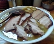 「ミックス肉入りラーメン850円」@麺 髙はしの写真