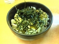 「ラーメン中盛り+チャーめし」@亀家の写真