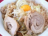 「まぜそば大+麺マシ+チーズ・アブラ」@ジャンクガレッジ 東大宮店の写真