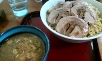 「チャーシューつけ麺(太麺・大盛)」@ラーメン工房 麺家の写真