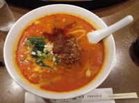 「四川担々刀削麺（特辛）」@四川料理 京華樓 別館の写真