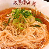 「ラーメンセット￥860」@大阪王将 新宿店の写真
