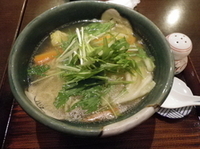 「塩野菜らーめん」@たきざわ茶寮の写真