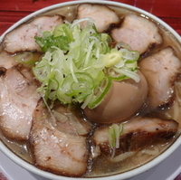 「「肉そば」+「味付玉子」」@田中そば店の写真