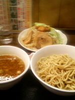 「直次朗つけ麺+ポテトサラダ」@丸直の写真