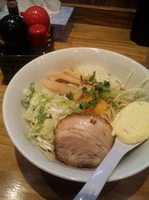 「濃厚まぜそば 並盛」@つけめん桜坂の写真