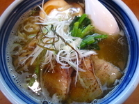 「塩玉そば（800円）」@麺屋 翔 西新宿本店の写真