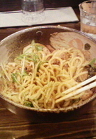 「油そば（700円）」@中華そば 椿 蒲田店の写真