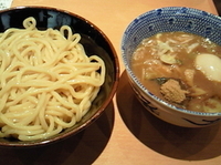 「つけめん味玉」@六厘舎の写真