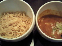 「濃厚海老つけめん」@二代目 けいすけ 海老そば外伝の写真