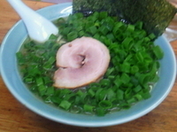 「青ネギラーメン」@麺家 浜風 大船店の写真