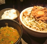 「カリーつけ麺」@麺屋武蔵 武仁の写真